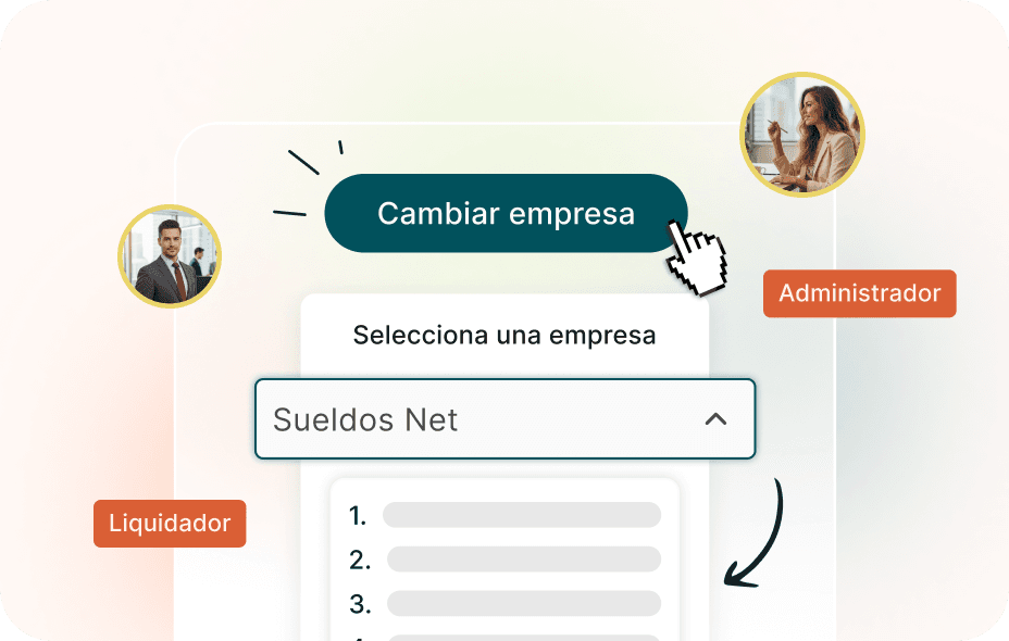 Múltiples usuarios y empresas